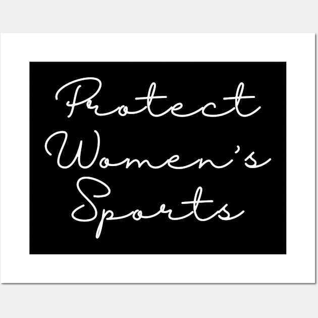 Protect Women's Sports Wall Art by TrailDesigned